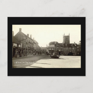 Ancienne carte postale, Stow-on-the-World