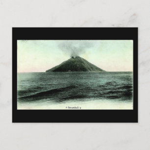 Ancienne carte postale, Stromboli