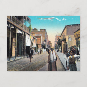 Ancienne carte postale - Suez, Egypte