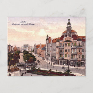 Ancienne carte postale - Szczecin, Pologne