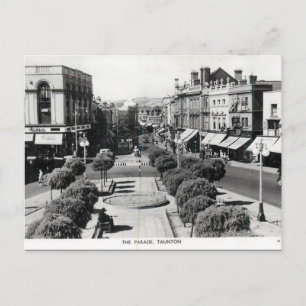 Ancienne carte postale - Taunton, Somerset