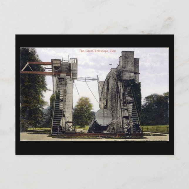 Ancienne carte postale - Télescope, Birr, Co-Offal (Devant)