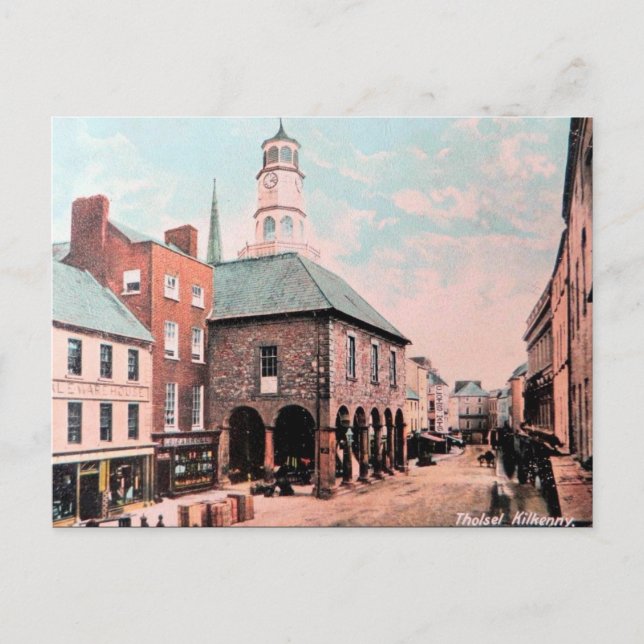 Ancienne carte postale - Tholsel, Kilkenny, Irland (Devant)