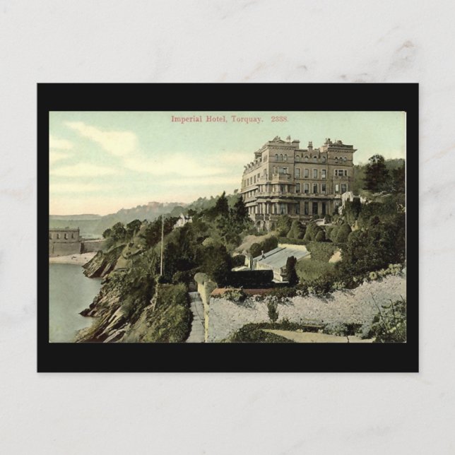 Ancienne carte postale - Torquay, Devon (Devant)