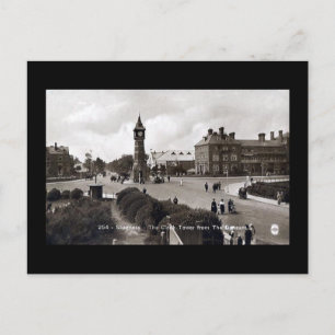 Ancienne carte postale - Tour de l'horloge, Skegne