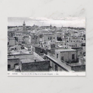 Ancienne carte postale - Tunis