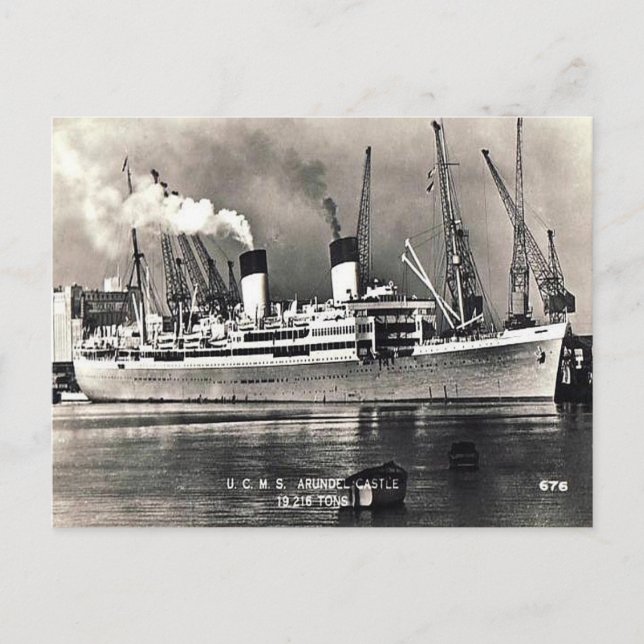 Ancienne carte postale - UCMS Arundel Castle (Devant)