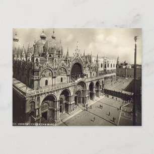 Ancienne carte postale, Venise, Chiesa San Marco