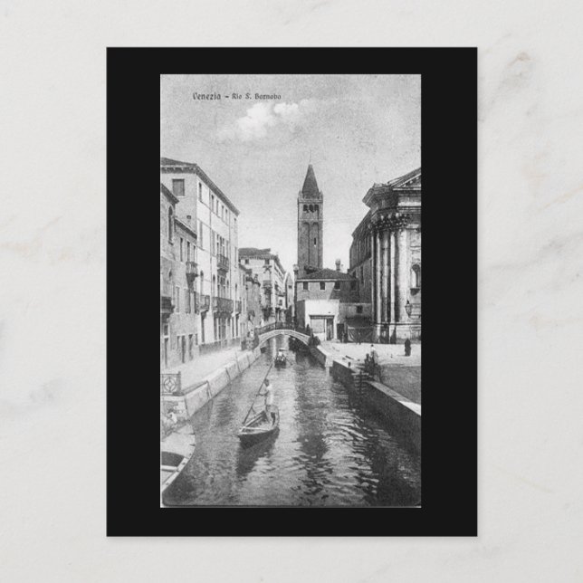 Ancienne carte postale - Venise, Italie (Devant)
