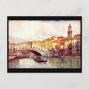 Ancienne carte postale - Venise, Italie