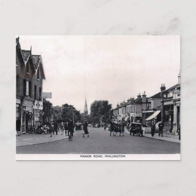 Ancienne carte postale - Wallington, Londres Borou (Devant)