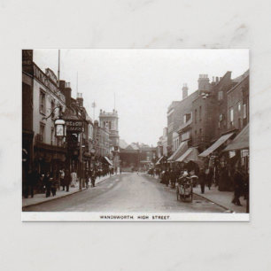Ancienne carte postale - Wandsworth High St, Londr