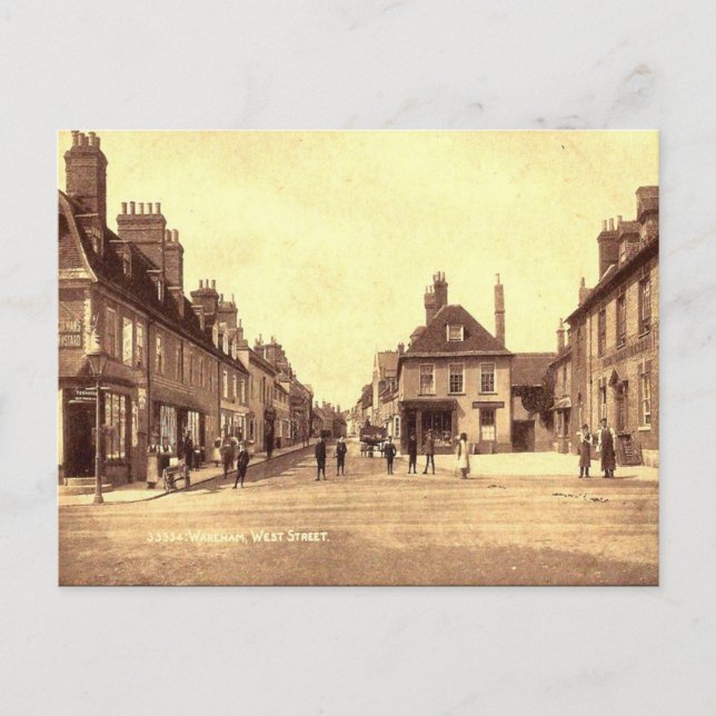 Ancienne carte postale - Wareham, Dorset (Devant)
