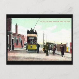 Ancienne carte postale - West Croydon, Londres