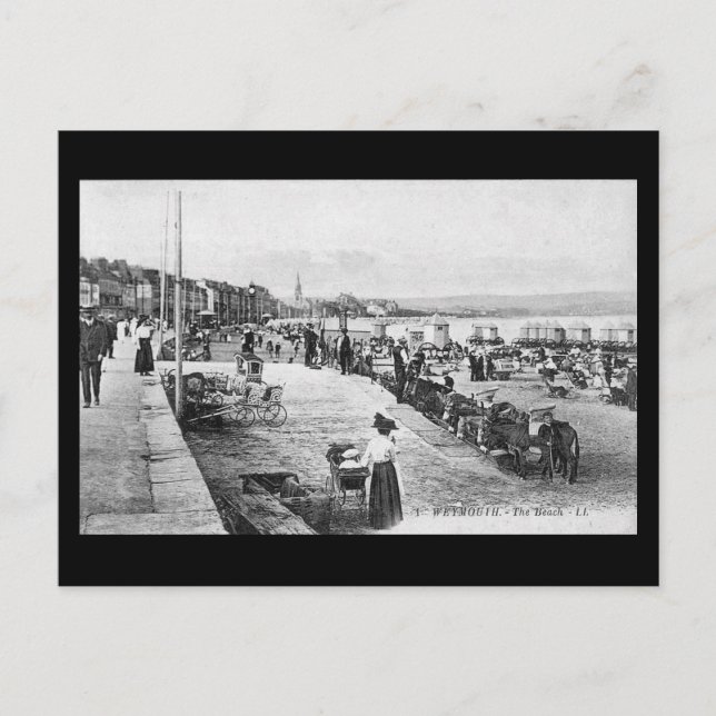 Ancienne carte postale - Weymouth, Dorset (Devant)