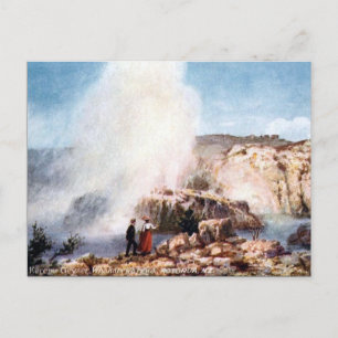 Ancienne carte postale - Whakareentrepôt, Rotorua,