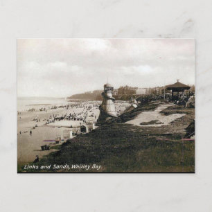 Ancienne carte postale - Whitley Bay, Tyne et Wear