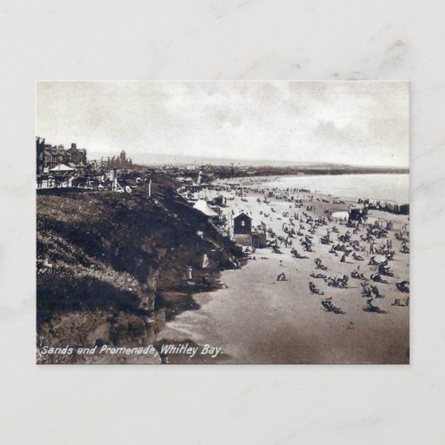 Ancienne carte postale - Whitley Bay, Tyne et Wear (Devant)