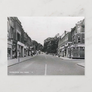 Ancienne carte postale - Wimbledon, Londres