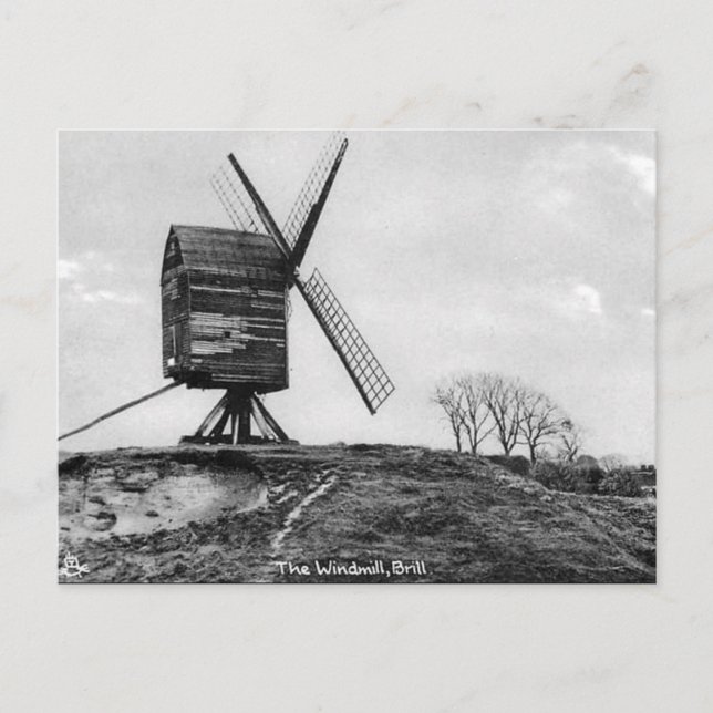 Ancienne carte postale - Windmill, Brill, Bucks (Devant)