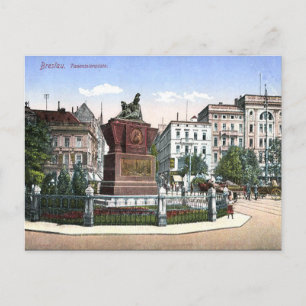 Ancienne carte postale - Wroclaw, Pologne