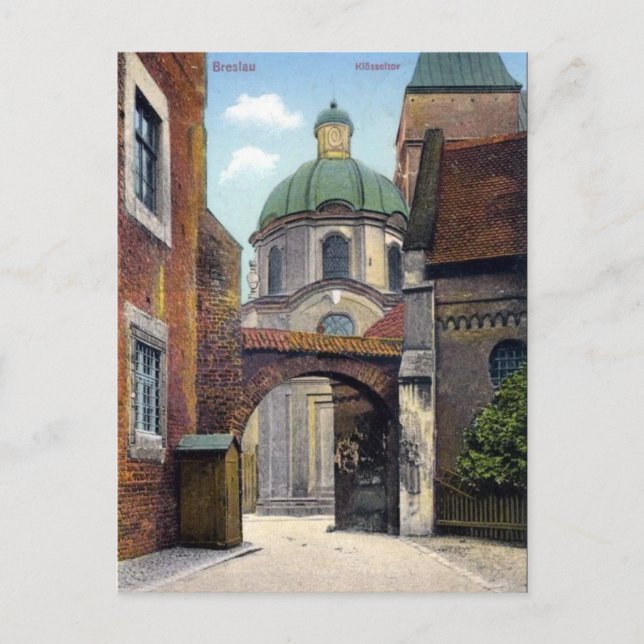 Ancienne carte postale - Wroclaw, Pologne (Devant)