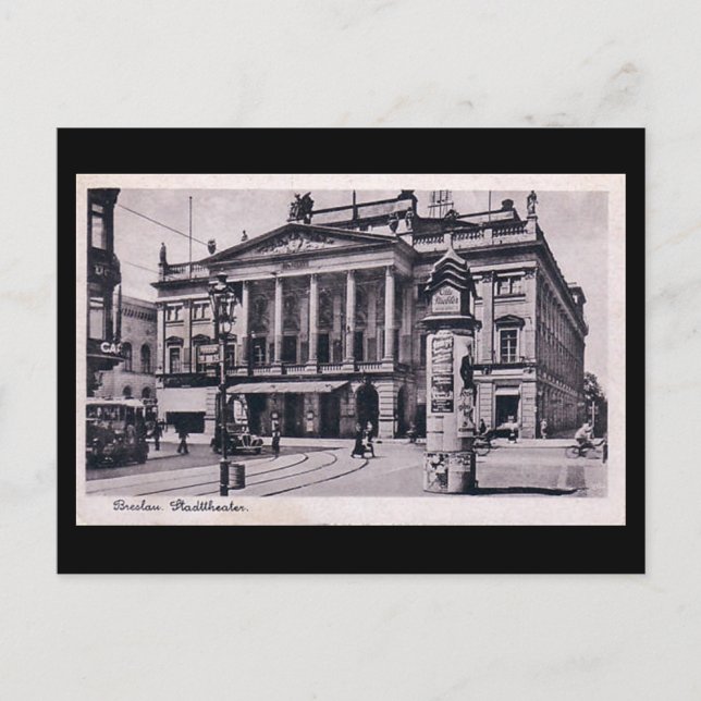 Ancienne carte postale - Wroclaw, Pologne (Devant)