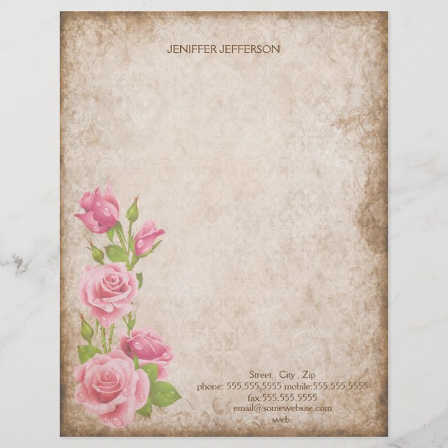 Ancienne lettre papier (Devant)