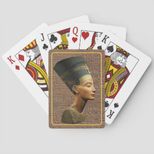 Ancienne Reine Nefertiti Cartes de Jeu Royales