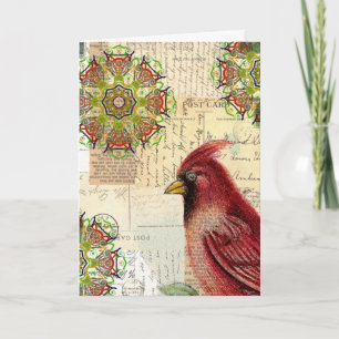 Anciennes lettres et cartes postales collées avec 