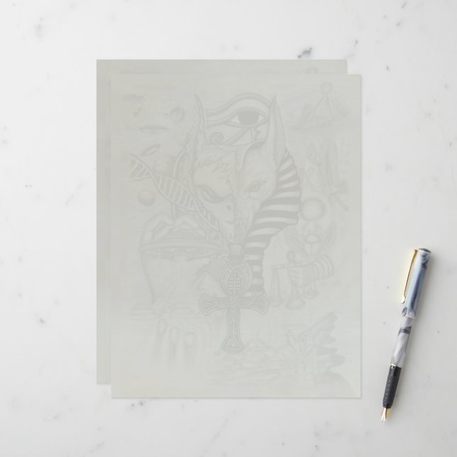 Anciens Aliens, Anubis (Devant/Arrière en situation)