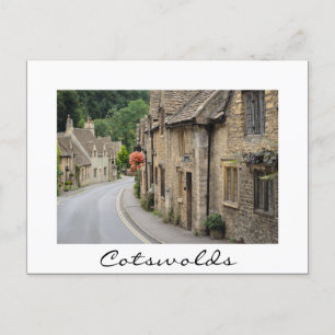 Anciens gîtes dans Castle Combe carte postale en t