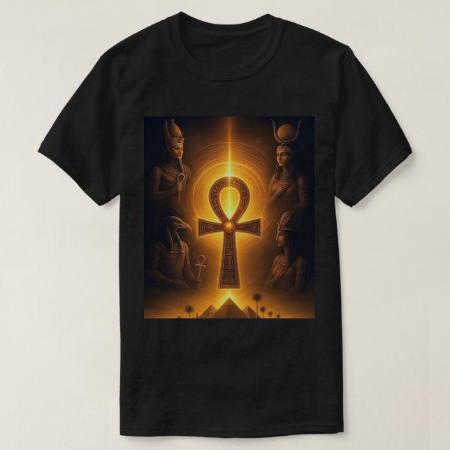 Ancient Egyptian Pharaoh T-Shirt | KaliraArts (Design devant)