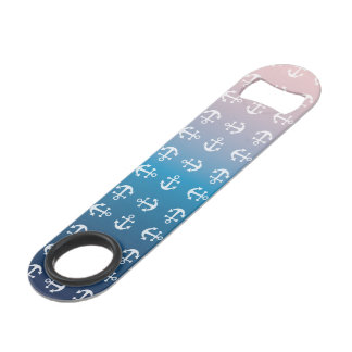 Ancre blanche du rouge | d'aqua de gradient