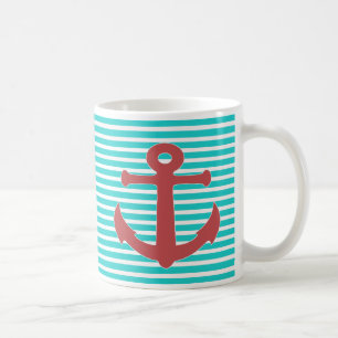 Ancre Mug personnalisé nautique