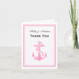 Ancre Naútíque Cadre Rose 2V Merci