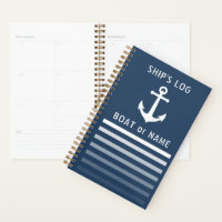 Ancre Vintage nautique Jour du carnet de bord de v