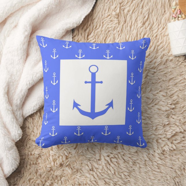 Ancres Coussin éloigné (bleu) (Couverture)