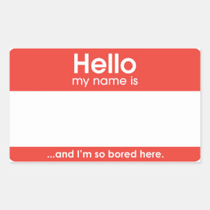 … and I'm seulement bored here.   sticker