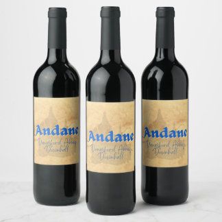 Andane - Étiquettes de vin