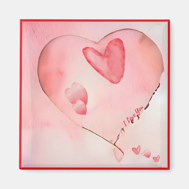 Anders Artistry* I LOVE YOU* Magnet (Devant)