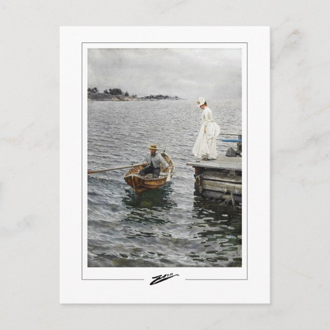 Anders Zorn #128 - Carte postale Art (Devant)