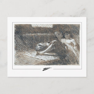 Anders Zorn #219 - Carte postale d'art fin