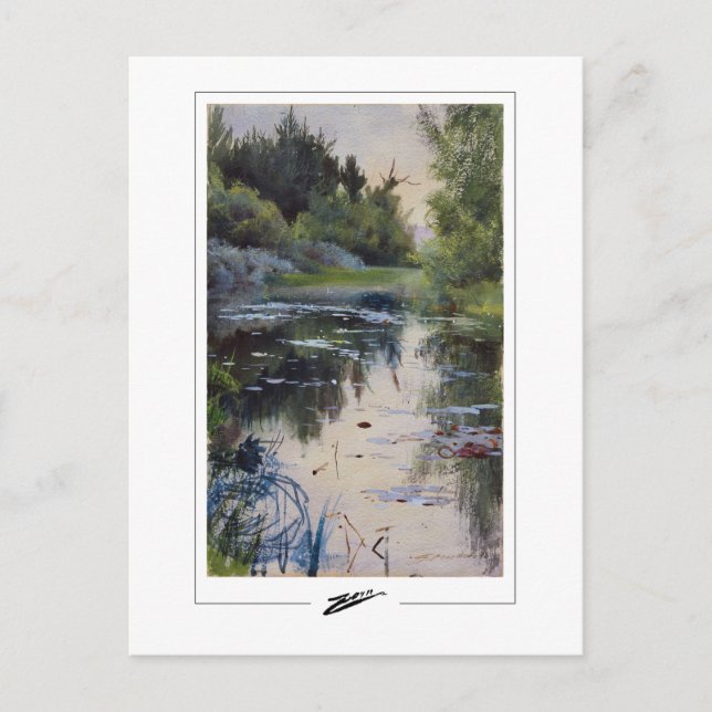 Anders Zorn #228 - Carte postale d'art fin (Devant)