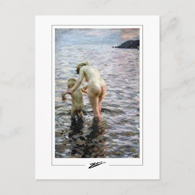 Anders Zorn #238 - Carte postale d'art fin (Devant)