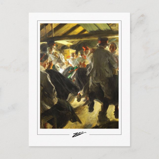 Anders Zorn #269 - Carte postale d'art fin (Devant)