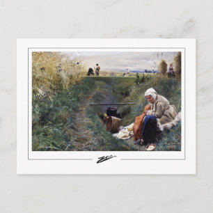 Anders Zorn #26 - Carte postale d'art fin