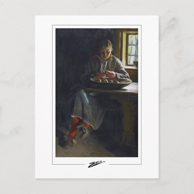 Anders Zorn #277 - Carte postale d'art fin (Devant)