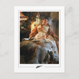 Anders Zorn #28 - Carte postale d'art fin