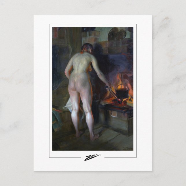 Anders Zorn #312 - Carte postale Art (Devant)